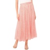 image:imageVince Camuto Womens Back Elastic Waist Flowy Maxi SkirtLobster Red