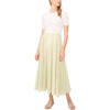 image:imageVince Camuto Womens Back Elastic Waist Flowy Maxi SkirtSage