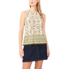 image:imageVince Camuto Womens Back Keyhole Sleeveless Tank TopLily Green