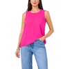 image:imageVince Camuto Womens Chiffon Sleeveless Tank BlouseFrcly Fuchsia
