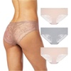 Morganite/Grey/Morganite (3pk)