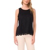 image:imageVince Camuto Womens Lace Sleeveless Tank TopRich Black