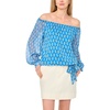 image:imageVince Camuto Womens OfftheShoulder Long Sleeve BlousePalace Blue
