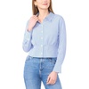 image:imageVince Camuto Womens Pleat Waist Longsleeve BlouseClassic Blue