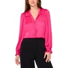 image:imageVince Camuto Womens Ruffle Cuff Collared Button Down BlouseBeetroot Pink