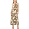 image:imageVince Camuto Womens Sleeveless Back Keyhole Maxi DressBurnt Olive