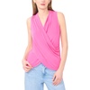 image:imageVince Camuto Womens Sleeveless Front Cross Over Wrap Tank TopRasberry Sorbet