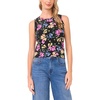image:imageVince Camuto Womens Sleeveless Ity Back Keyhole TankRich Black