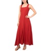 image:imageVince Camuto Womens Sleeveless Tiered Maxi DressRust