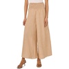 image:imageVince Camuto Womens Smocked Wide Leg Pull on PantBeige