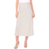 image:imageVince Camuto Womens Striped Bias SkirtNew Ivory