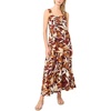 image:imageVince Camuto Womens Thick Strap Sleeveless Maxi DressRust