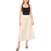 image:imageVince Camuto Womens Trappunto Midi SkirtSoft Cream