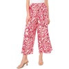 image:imageVince Camuto Womens Wide Leg Gathered PantsCherry Red