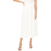 image:imageVince Camuto Womens Yoke Waist Band Maxi SkirtUltra White