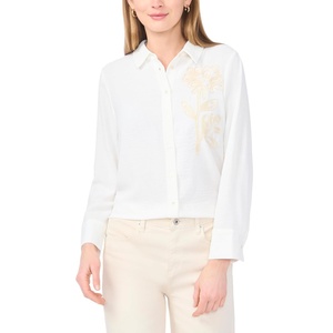 image:imageVince Camuto Long Sleeve ButtondownUltra White