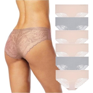 image:imageVince Camuto Womens Hipster Underwear Soft Seamless Lace Breathable Ladies Panties 36 Pack Ropa Interior de MujerMorganiteGreyMorganite 6pk