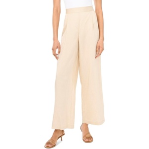 image:imageVince Camuto Womens Wide Leg Front Pleated PantBirch