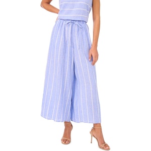 image:imageVince Camuto Womens Wide Leg Gathered PantsUltramarine