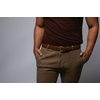 image:imageVince Camuto Belts Men  Genuine Leather with Edge Stitch Detailing and a Nickle Finish Belt BuckleDark Tan
