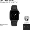 image:imageVince Camuto Fashion Bands for Apple Watch Secure Adjustable Apple Watch Replacement Band Fits Most WristsDark GreyBlack