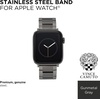 image:imageVince Camuto Fashion Bands for Apple Watch Secure Adjustable Apple Watch Replacement Band Fits Most WristsGunmetal Grey