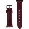 image:imageVince Camuto Fashion Bands for Apple Watch Secure Adjustable Apple Watch Replacement Band Fits Most WristsLeather Band for Apple Watch Burgundy