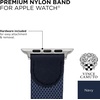 image:imageVince Camuto Fashion Bands for Apple Watch Secure Adjustable Apple Watch Replacement Band Fits Most WristsNavy Nylon