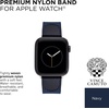 image:imageVince Camuto Fashion Bands for Apple Watch Secure Adjustable Apple Watch Replacement Band Fits Most WristsNavy Nylon