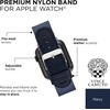 image:imageVince Camuto Fashion Bands for Apple Watch Secure Adjustable Apple Watch Replacement Band Fits Most WristsNavy Nylon