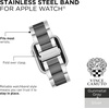 image:imageVince Camuto Fashion Bands for Apple Watch Secure Adjustable Apple Watch Replacement Band Fits Most WristsSilverGunmetal Grey