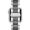 image:imageVince Camuto Fashion Bands for Apple Watch Secure Adjustable Apple Watch Replacement Band Fits Most WristsSilverGunmetal Grey