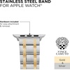 image:imageVince Camuto Fashion Bands for Apple Watch Secure Adjustable Apple Watch Replacement Band Fits Most WristsTwo Tone