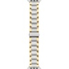 image:imageVince Camuto Fashion Bands for Apple Watch Secure Adjustable Apple Watch Replacement Band Fits Most WristsTwo Tone Gold  Silver