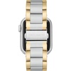 image:imageVince Camuto Fashion Bands for Apple Watch Secure Adjustable Apple Watch Replacement Band Fits Most WristsTwo Tone Gold  Silver