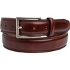 image:imageVince Camuto Mens Belt  Double Stitch Detailing  Genuine Leather BeltBrown