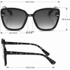 image:imageVince Camuto Womens Glamorous 100 UV Protective Square SunglassesClear