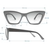 image:imageVince Camuto Womens Glamorous 100 UV Protective Square SunglassesNude