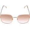 image:imageVince Camuto Womens Glamorous 100 UV Protective Square SunglassesRose Gold  Nude