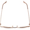 image:imageVince Camuto Womens Glamorous 100 UV Protective Square SunglassesRose Gold  Nude