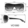 image:imageVince Camuto Womens Glamorous 100 UV Protective Square SunglassesRose Gold  Rose