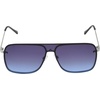 image:imageVince Camuto Womens Glamorous 100 UV Protective Square SunglassesSilver  Blue