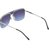 image:imageVince Camuto Womens Glamorous 100 UV Protective Square SunglassesSilver  Blue