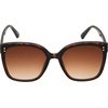 image:imageVince Camuto Womens Glamorous 100 UV Protective Square SunglassesTortoise