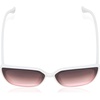 image:imageVince Camuto Womens Glamorous 100 UV Protective Square SunglassesWhite