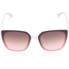 image:imageVince Camuto Womens Glamorous 100 UV Protective Square SunglassesWhite