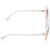image:imageVince Camuto Womens Glamorous 100 UV Protective Square SunglassesWhite