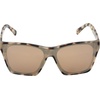 image:imageVince Camuto womens Vc1089 Shield 100 Uv Protective Square Sunglasses Luxe Gifts for Her 140 Mm Square SunglassesOatmeal Tortoise
