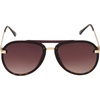image:imageVince Camuto womens Vc991 Metal 100 Uv Protective Womens Aviator Pilot Sunglasses Luxe Gifts for Her 65 Mm Pilot Sunglasses