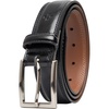 image:imageVince Camuto Mens Belt  Double Stitch Detailing  Genuine Leather BeltBlack